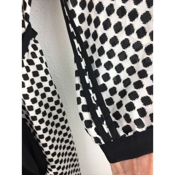 Banana Republic Womens Size 4 Geometric Elastic Waist A-Line Dress - Picture 4 of 8